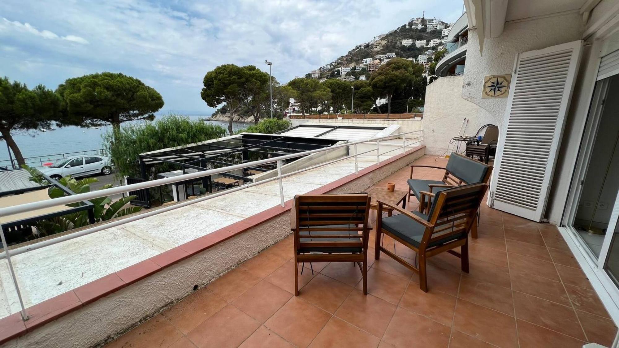 Precioso Apartamento Moderno En Primera Linea Del Mar Av-11 Roses Eksteriør billede